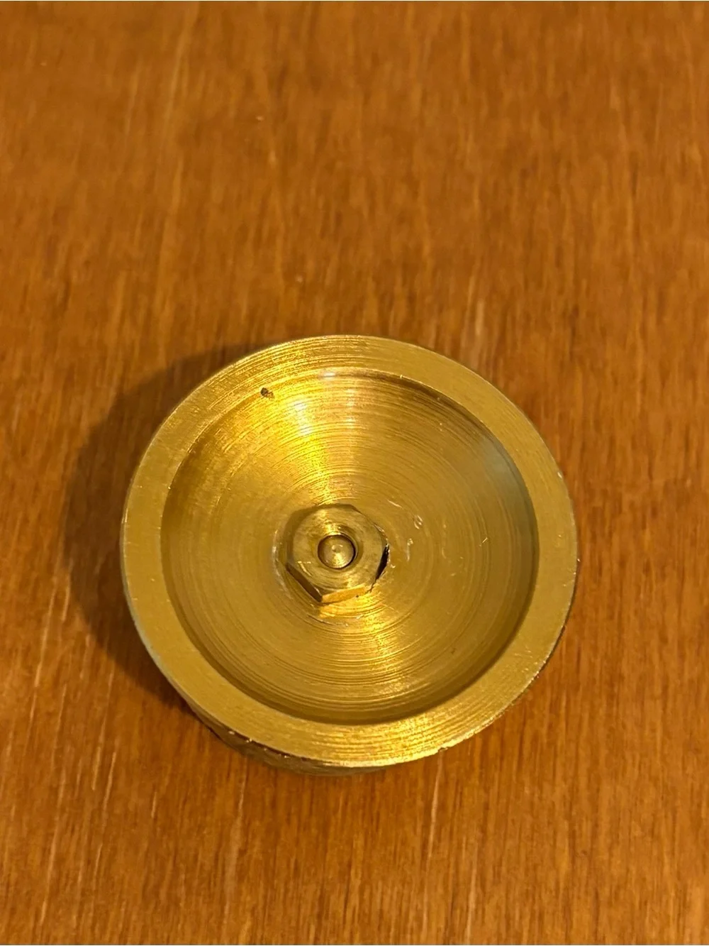 Mini Solid Brass Candlestick Holder